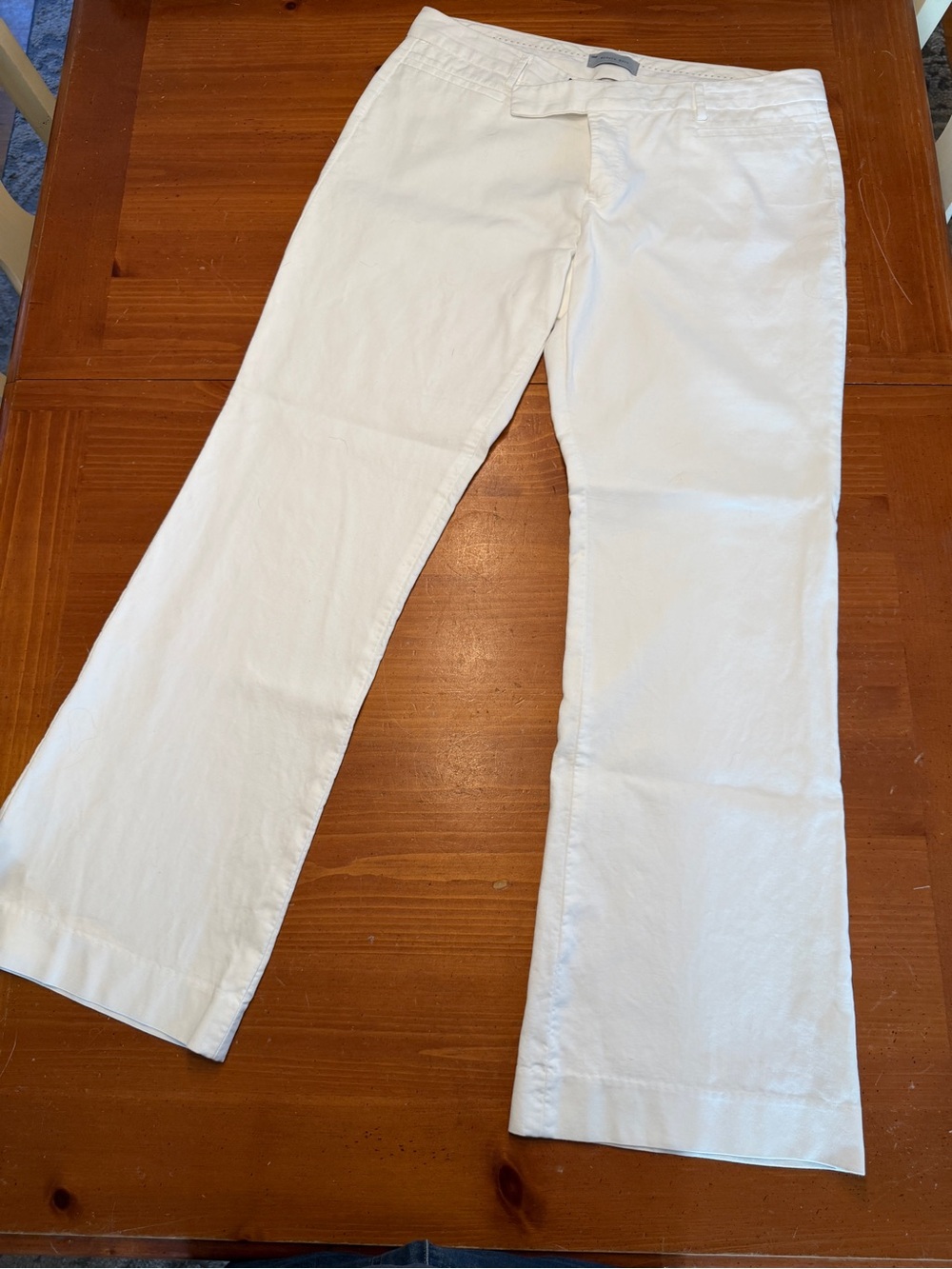 GAP Women's White Boot Cut Pants